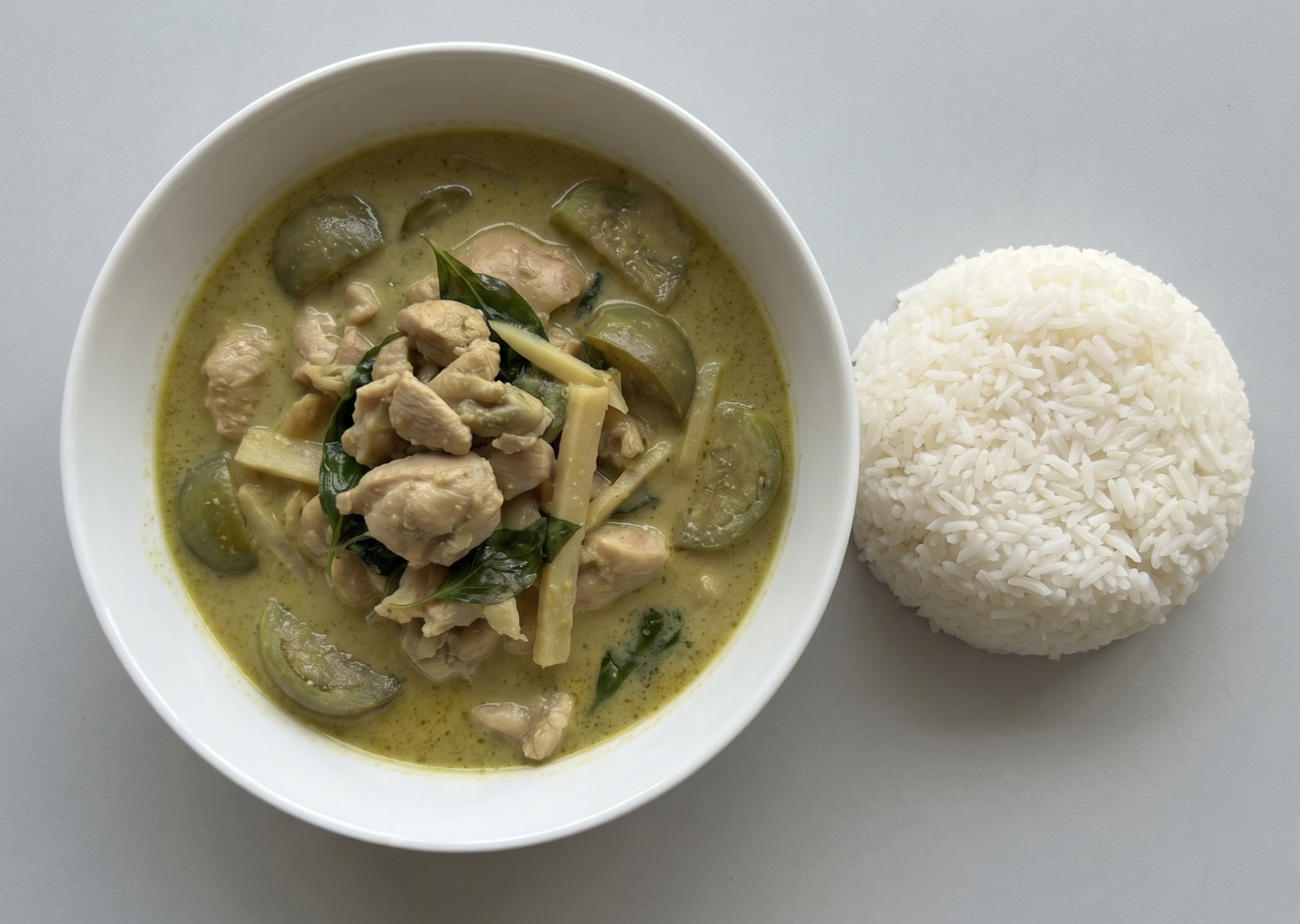 Thai green curry