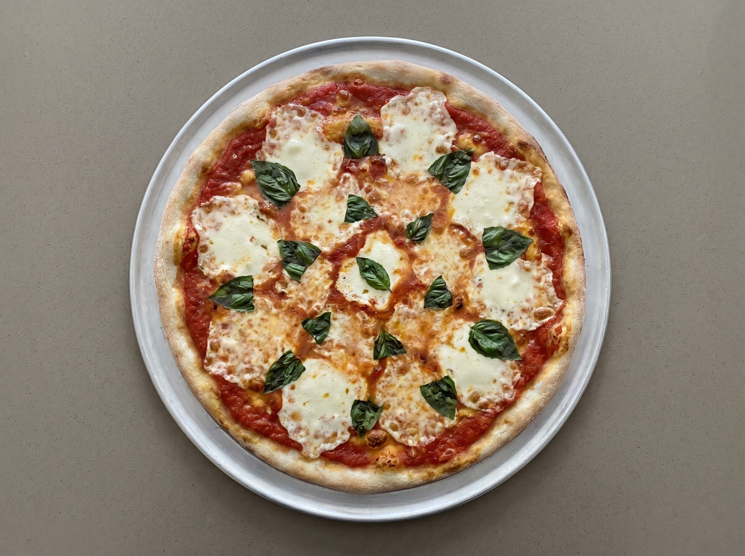 Margherita pizza